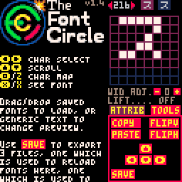 TheFontCircle screenshot